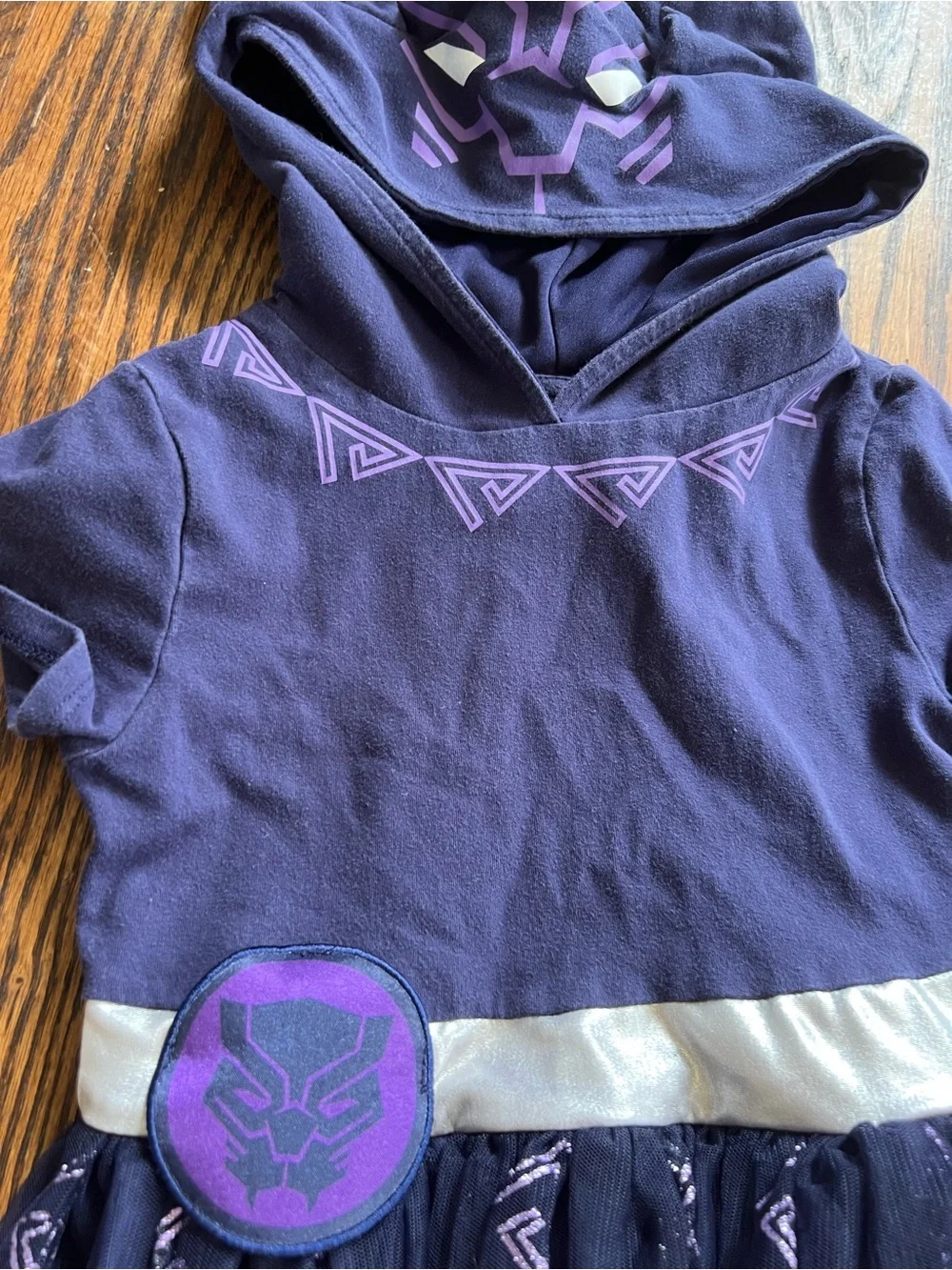 Black Panther tutu dress size 6/6x